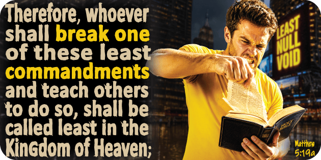 Matthew 5 19a