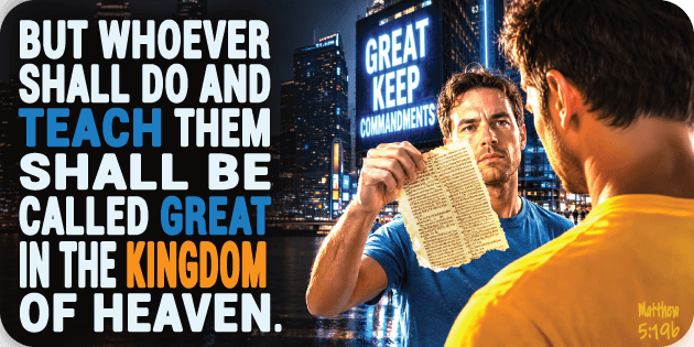 Matthew 5 19b