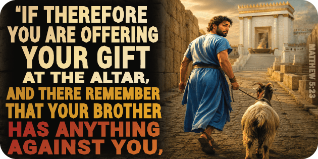 Matthew 5 23