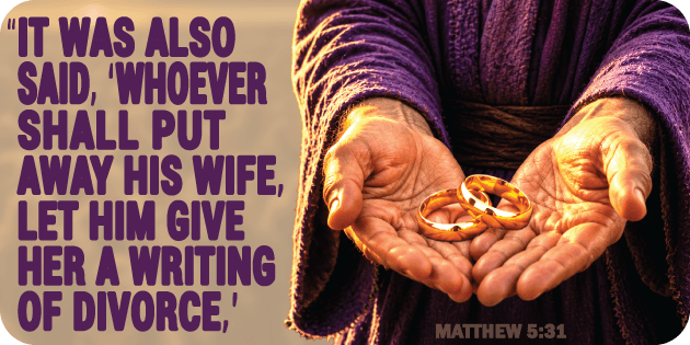 Matthew 5 31