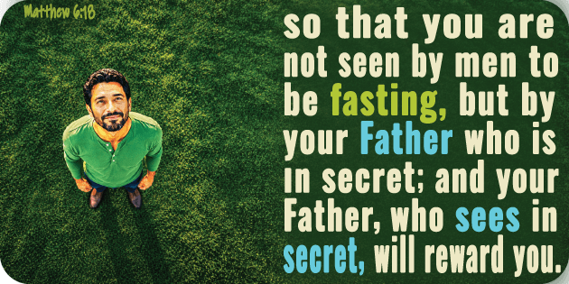 Matthew 6 18