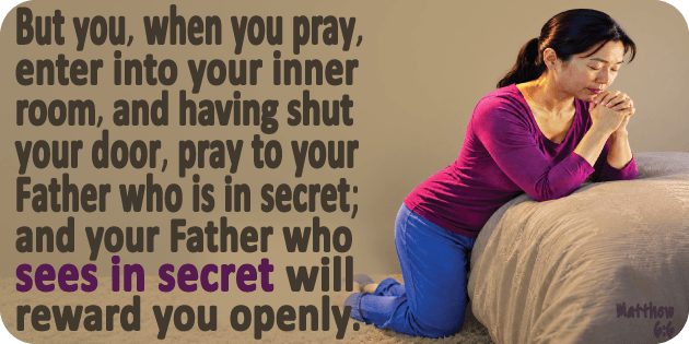 Matthew 6 6