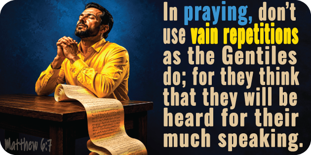 Matthew 6 7