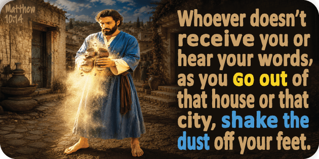 Matthew 10 14
