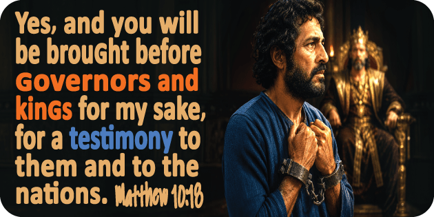 Matthew 10 18