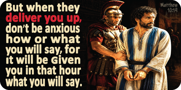 Matthew 10 19