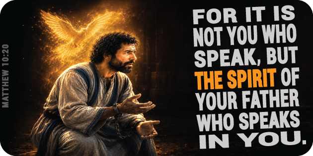 Matthew 10 20