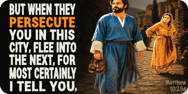 Matthew 10 23a
