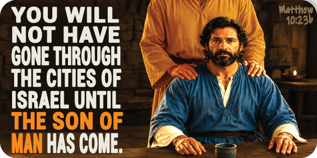 Matthew 10 23b