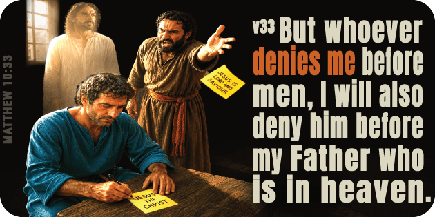 Matthew 10 33