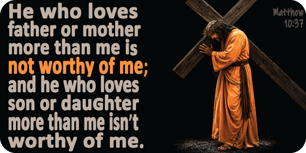 Matthew 10 37