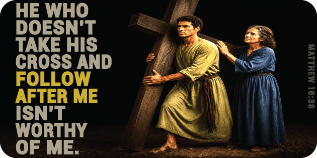 Matthew 10 38