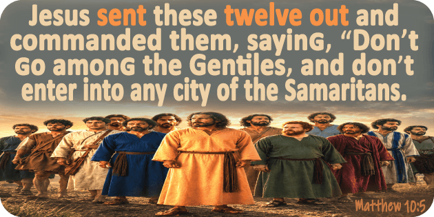 Matthew 10 5