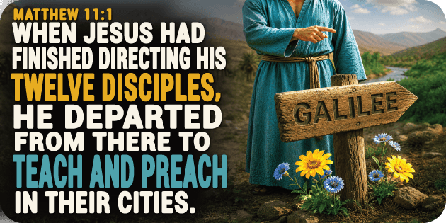 Matthew 11 1
