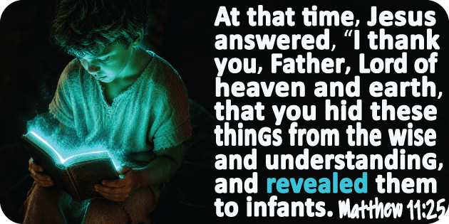 Matthew 11 25