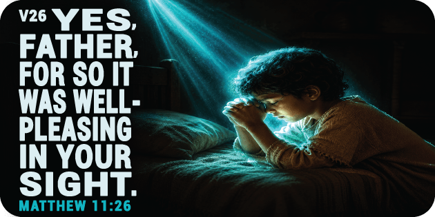 Matthew 11 26