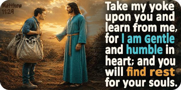 Matthew 11 29