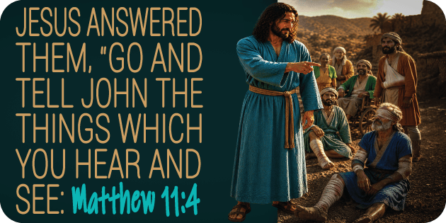 Matthew 11 4