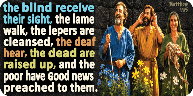 Matthew 11 5