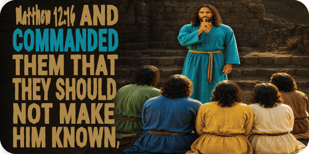 Matthew 12 16