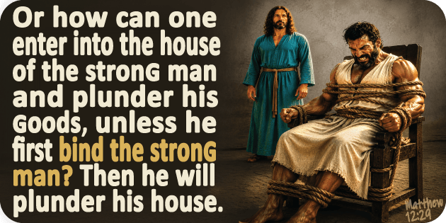 Matthew 12 29