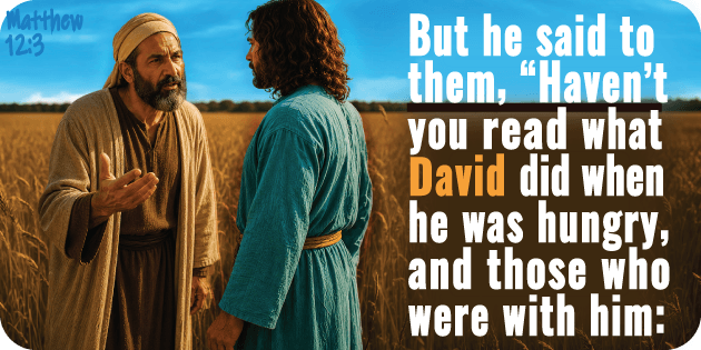 Matthew 12 3