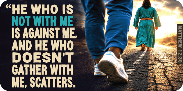 Matthew 12 30