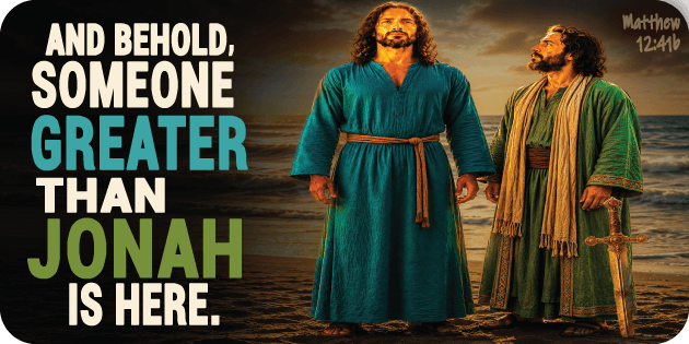 Matthew 12 41b
