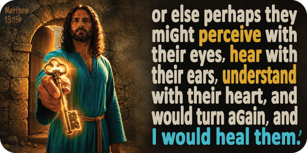 Matthew 13 15b