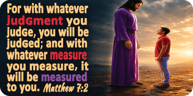 Matthew 7 2