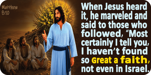 Matthew 8 10