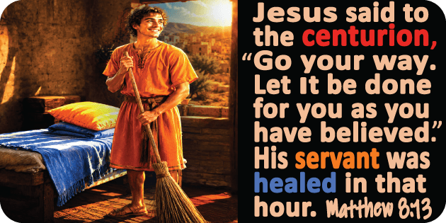 Matthew 8 13