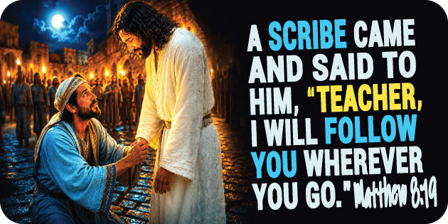 Matthew 8 19