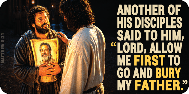 Matthew 8 21