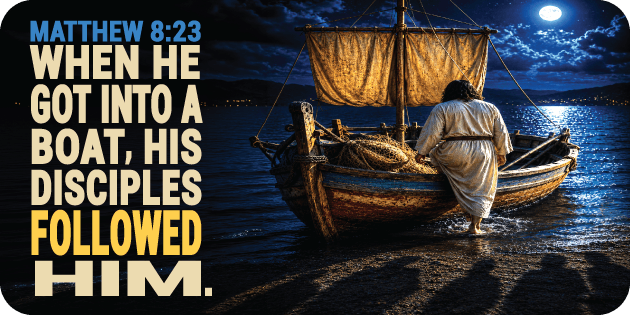 Matthew 8 23
