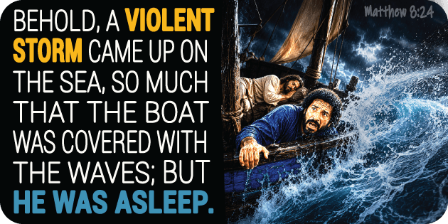 Matthew 8 24