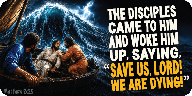 Matthew 8 25