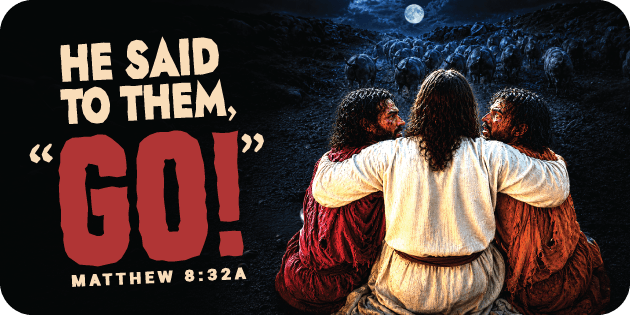 Matthew 8 32a