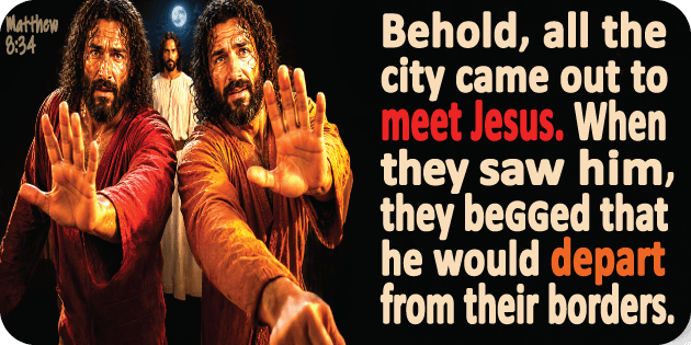 Matthew 8 34
