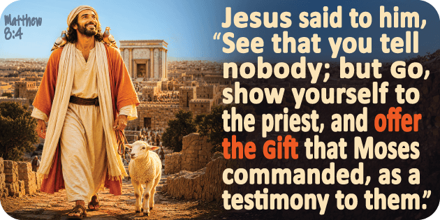Matthew 8 4