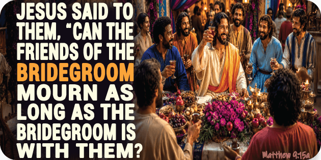 Matthew 9 15a