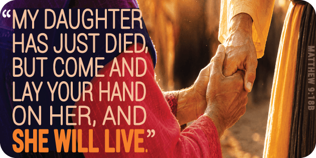 Matthew 9 18b