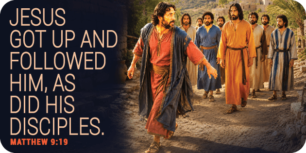 Matthew 9 19
