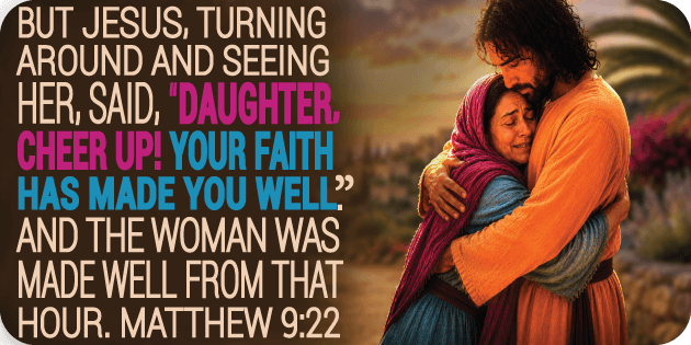 Matthew 9 22
