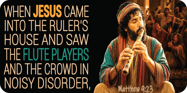 Matthew 9 23
