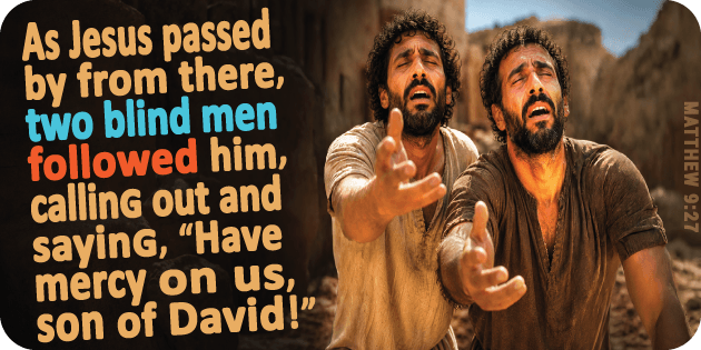 Matthew 9 27