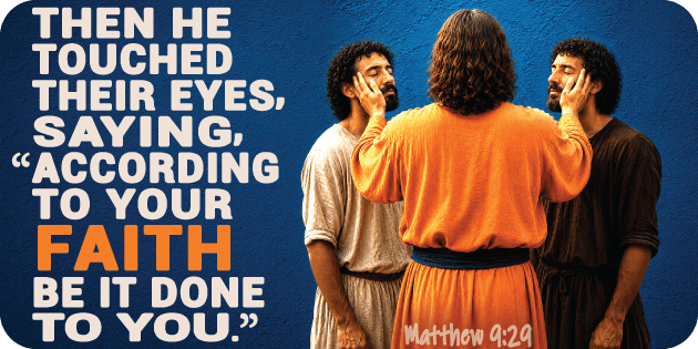 Matthew 9 29