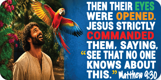 Matthew 9 30