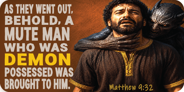 Matthew 9 32