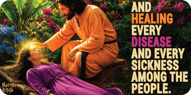 Matthew 9 35b